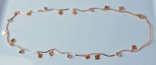 Square Charm Necklace