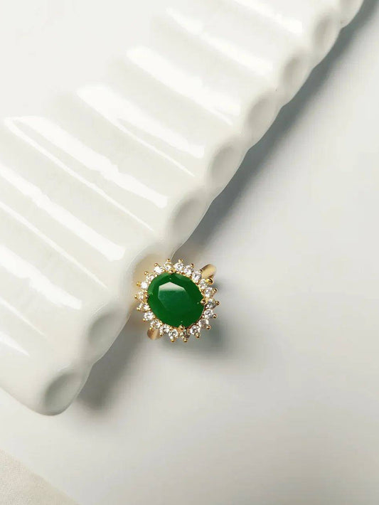 Emerald Summer Ring