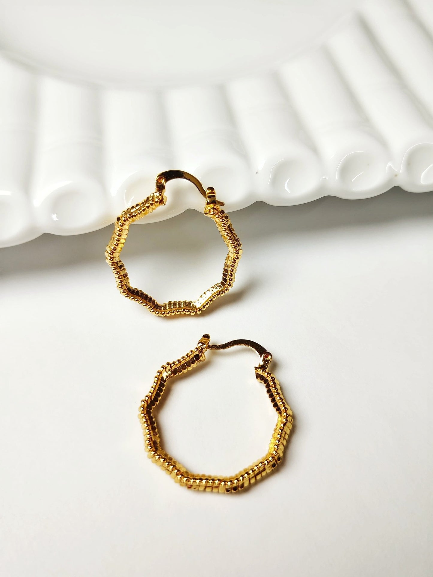 Textured Hoops