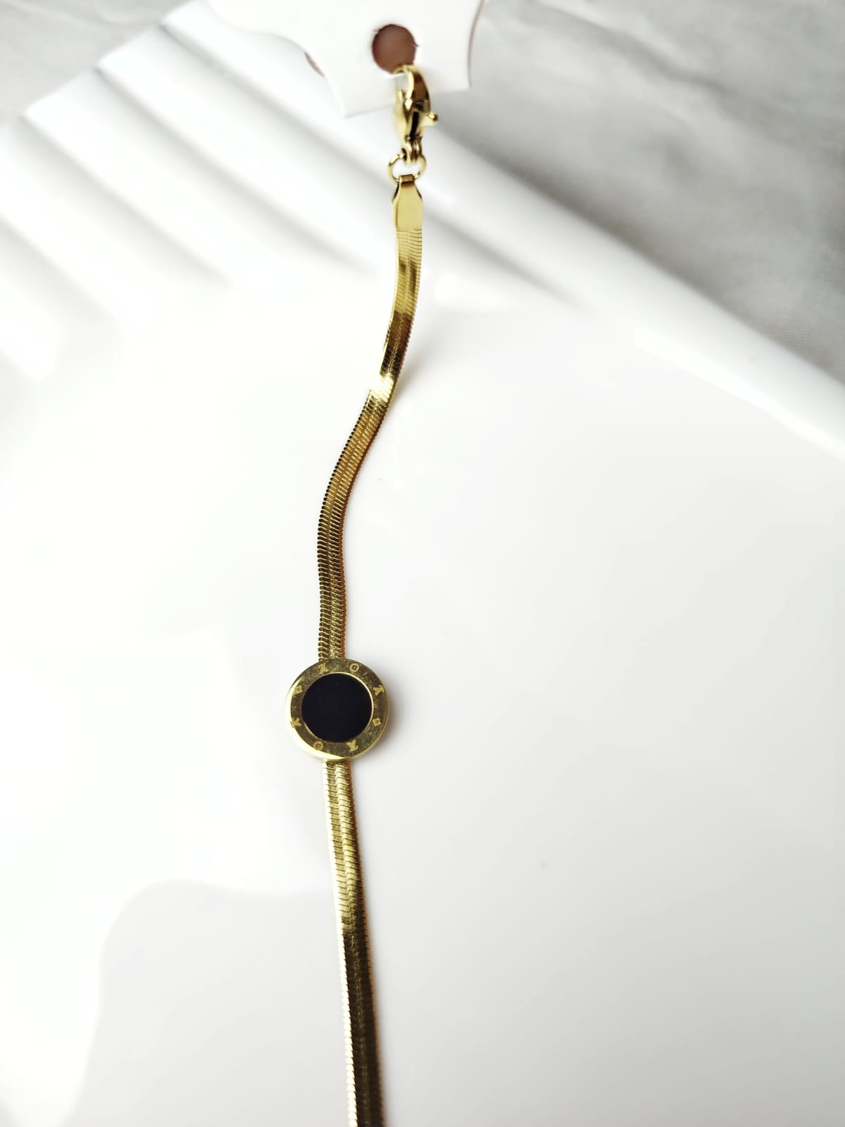 Black Charm Bracelet