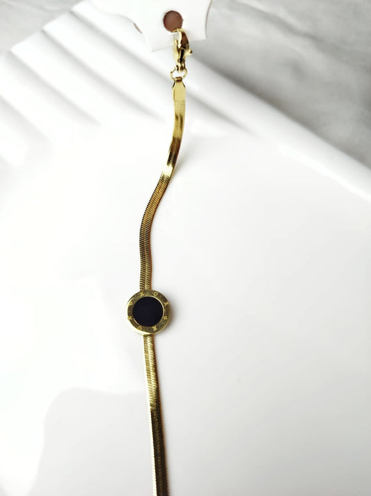 Black Charm Bracelet